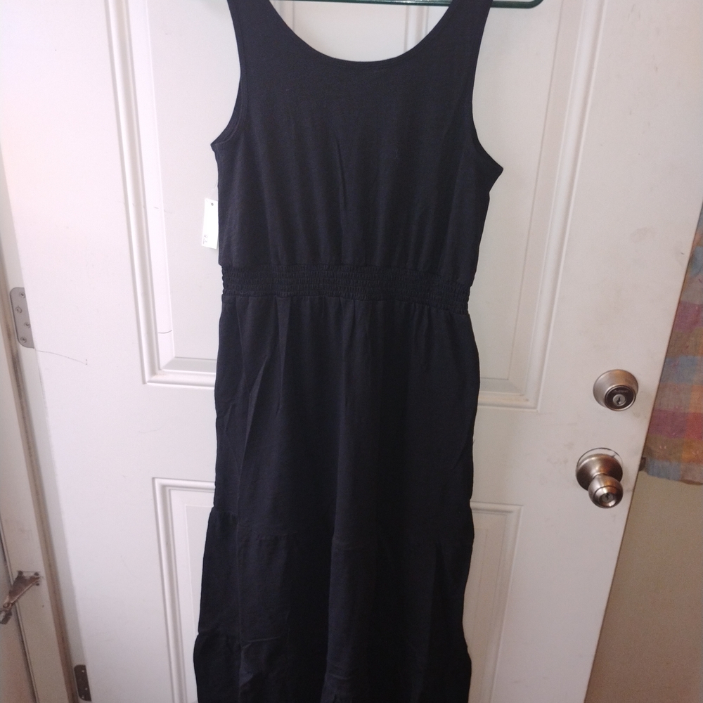 Amazon Essentials Black Maxi Dress